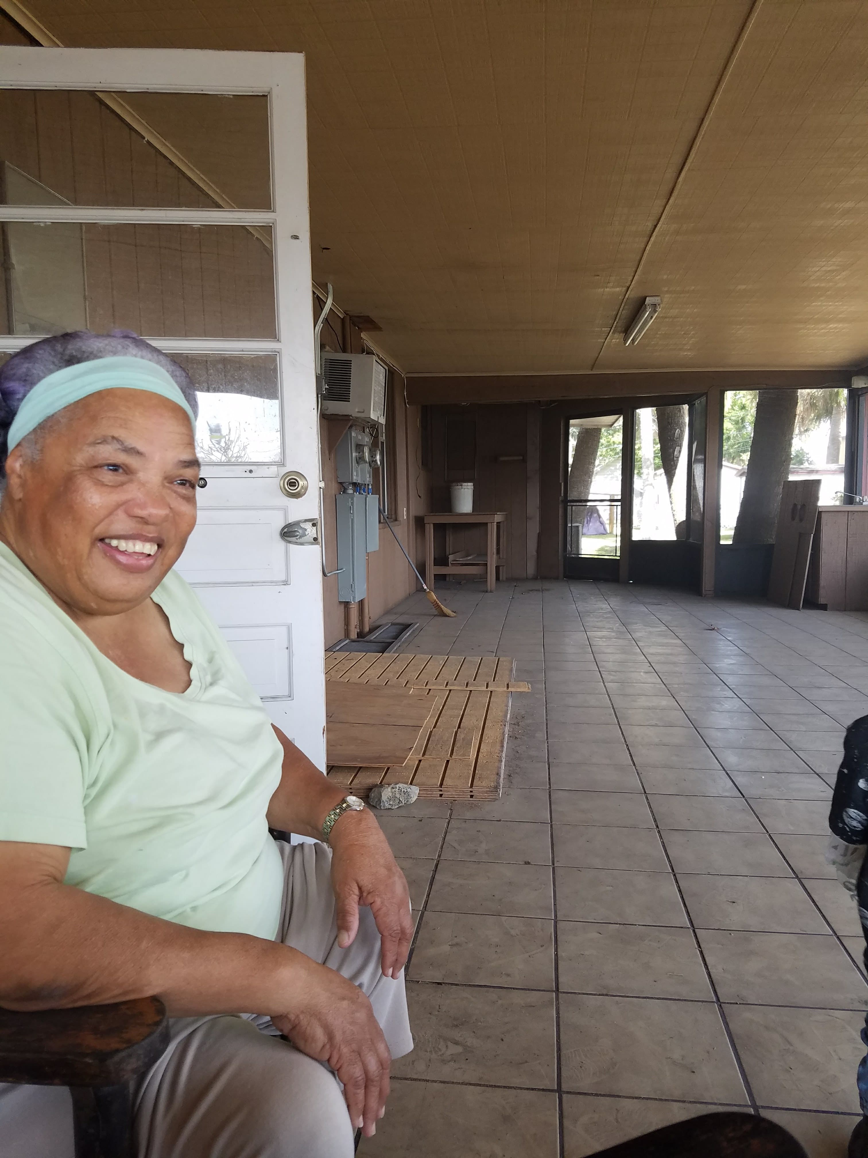 Laughter on the porch — pure Willie Jean